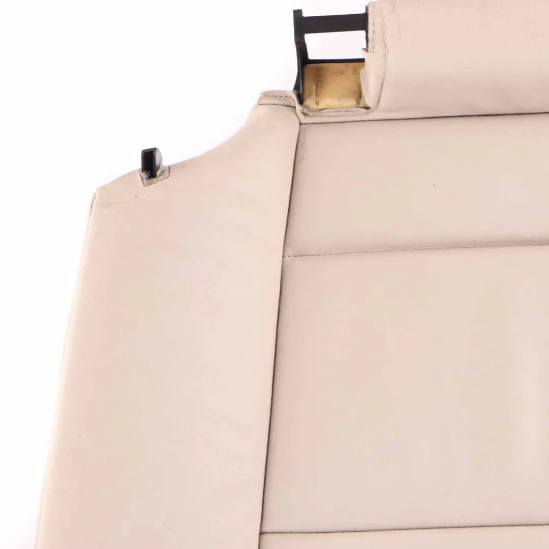 Couch Rear Right O/S Bench Cover Leather Oyster to BMW E93 Cabrio Convertible Seat with Part number 7259211 BMW E93 Cabrio Convertible Seat Couch Rear Right O/S Bench Cover Leather Oyster - SKU 7259212 - Part number 7259211