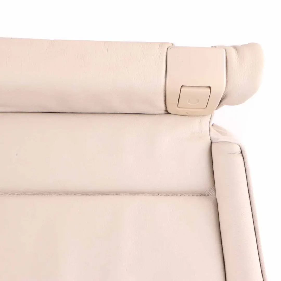 BMW E93 Cabrio Convertible Seat Couch Rear Right O/S Bench Cover Leather Oyster - SKU 7259212 - Part number 7259211