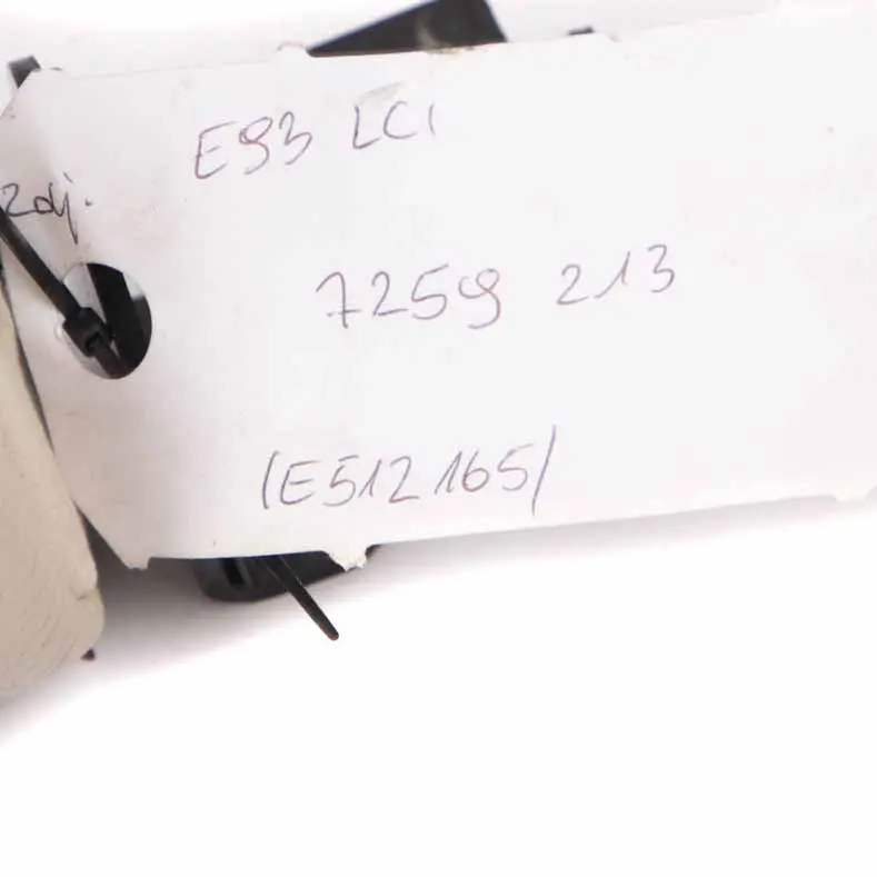 Backrest BMW E93 LCI Cabrio Convertible Rear Back Cover Oyster to Rear Seat with Part number 7259213 Rear Seat Backrest BMW E93 LCI Cabrio Convertible Rear Back Cover Oyster - SKU 7259213 - Part number 7259213