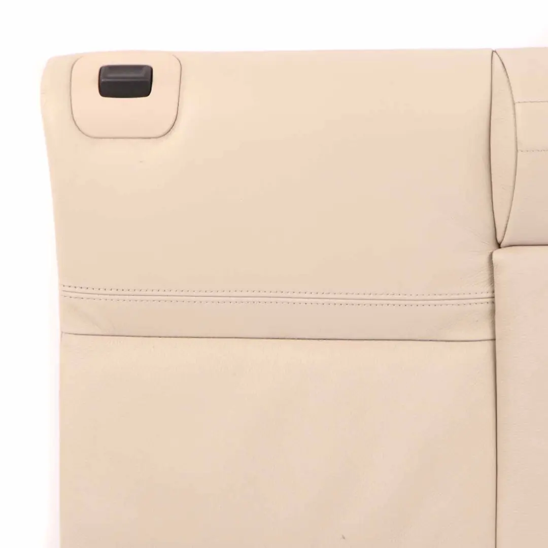 Backrest BMW E93 LCI Cabrio Convertible Rear Back Cover Oyster to Rear Seat with Part number 7259213 Rear Seat Backrest BMW E93 LCI Cabrio Convertible Rear Back Cover Oyster - SKU 7259213 - Part number 7259213