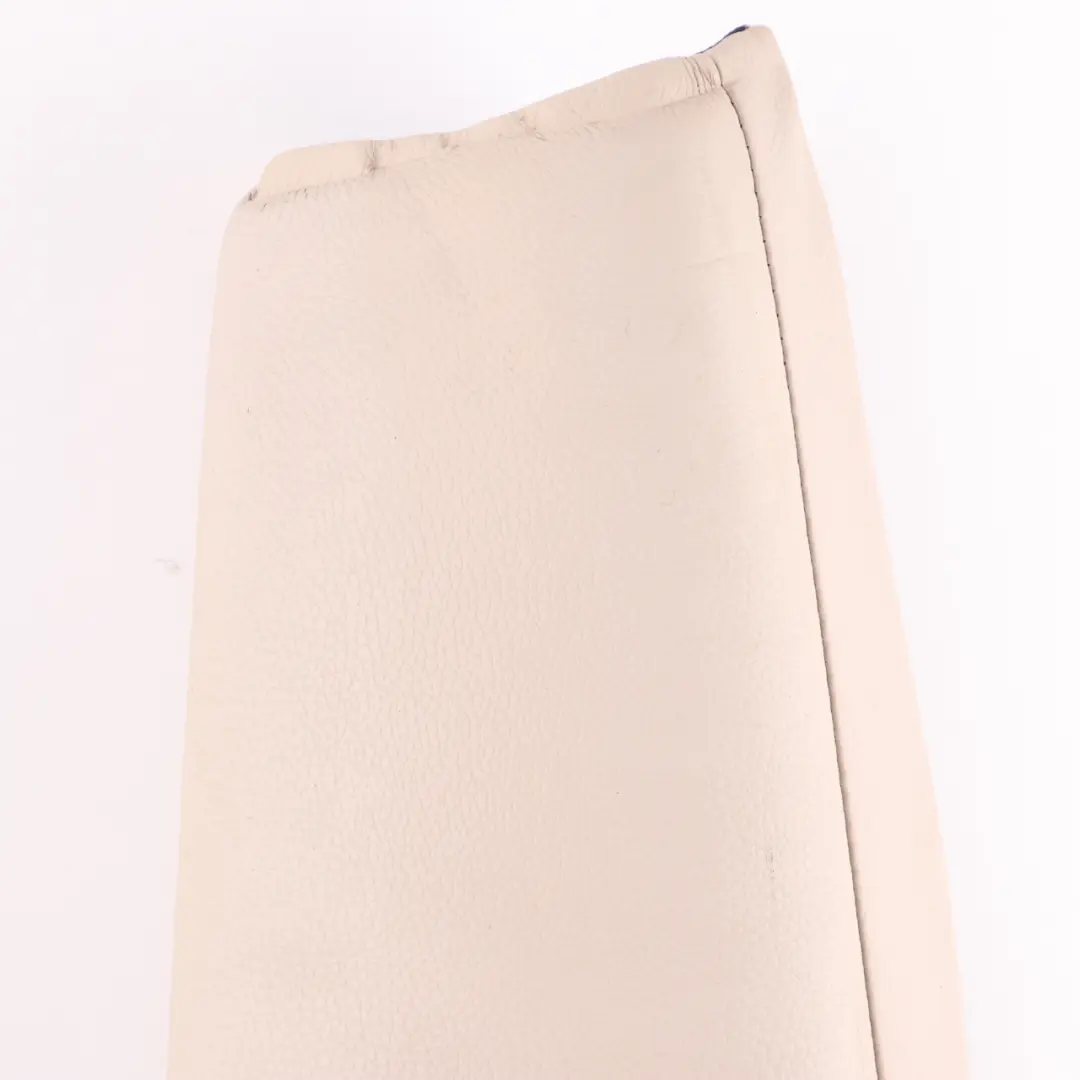 Lateral Panel Rear Seat Right O/S Finisher Cover Leather Oyster to BMW E93 with Part number 7259218 BMW E93 Lateral Panel Rear Seat Right O/S Finisher Cover Leather Oyster - SKU 7259218 - Part number 7259218