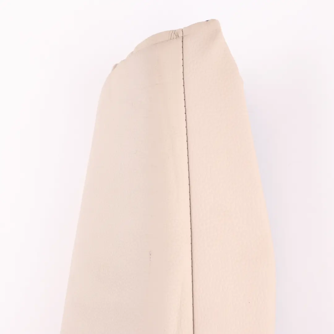 Lateral Panel Rear Seat Right O/S Finisher Cover Leather Oyster to BMW E93 with Part number 7259218 BMW E93 Lateral Panel Rear Seat Right O/S Finisher Cover Leather Oyster - SKU 7259218 - Part number 7259218