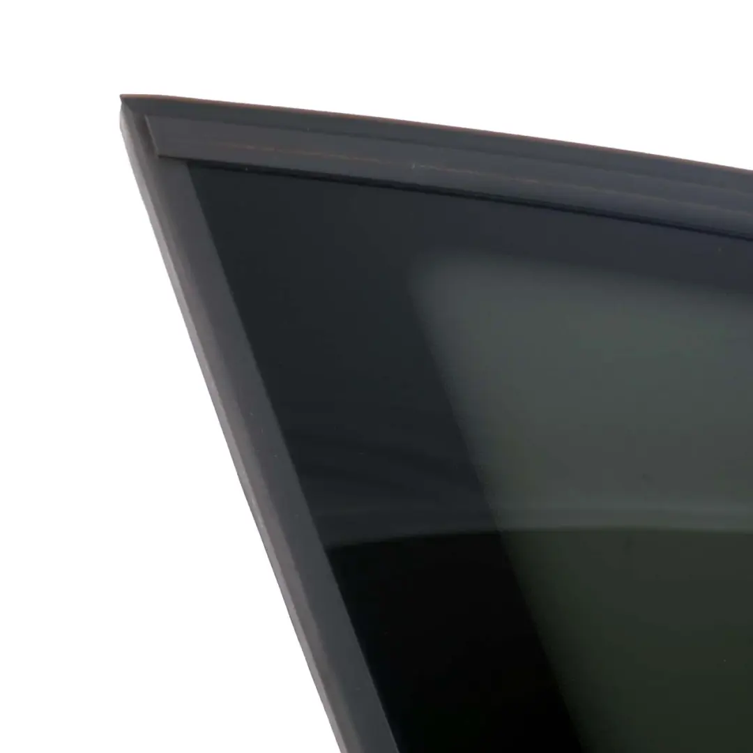 BMW F31 Touring Rear Left N/S Side Window Black AS3 Tinted Glass Chrome Strip - SKU 7259247 - Part number 7259247