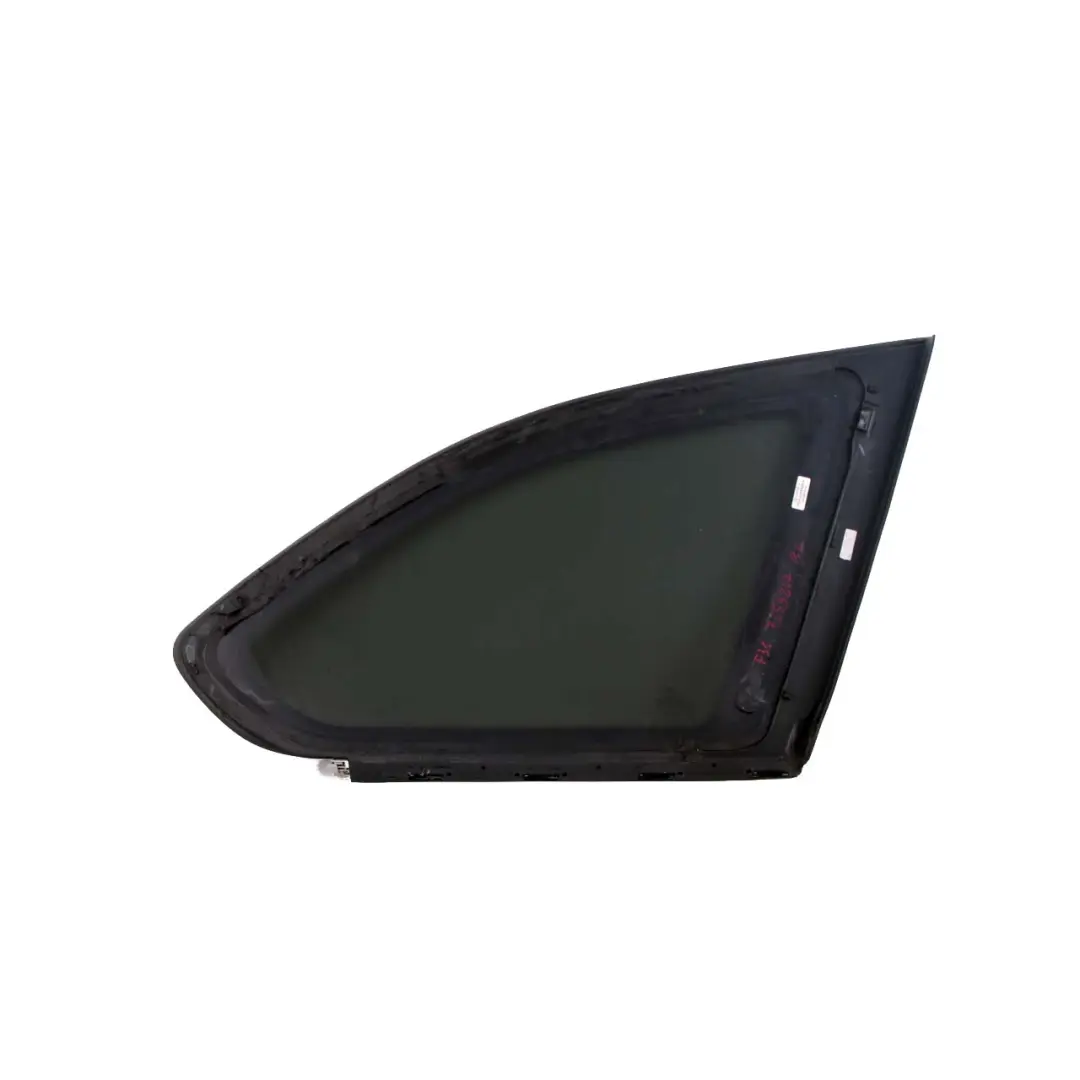 BMW F31 Touring Finestrino Posteriore Sinistro Nero AS3 Vetro Striscia Cromata - SKU 7259247 - Numero di parte 7259247