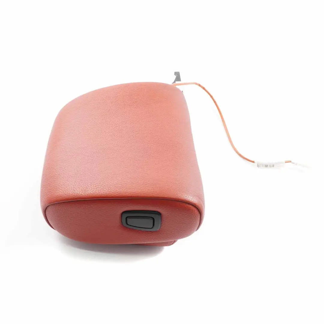 Headrest Front Convertible Left Seat N/S Leather Coral Red to BMW E93 Seat with Part number 7259367 BMW E93 Seat Headrest Front Convertible Left Seat N/S Leather Coral Red - SKU 7259367 - Part number 7259367