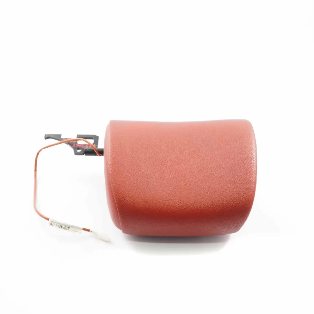 Headrest Front Convertible Left Seat N/S Leather Coral Red to BMW E93 Seat with Part number 7259367 BMW E93 Seat Headrest Front Convertible Left Seat N/S Leather Coral Red - SKU 7259367 - Part number 7259367