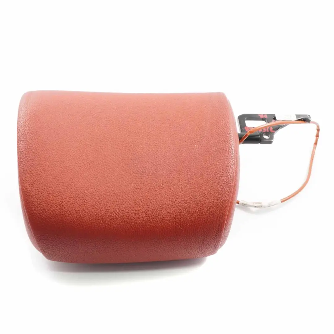 BMW E93 Seat Headrest Front Convertible Right Seat O/S Leather Coral Red - SKU 7259368 - Part number 7259368