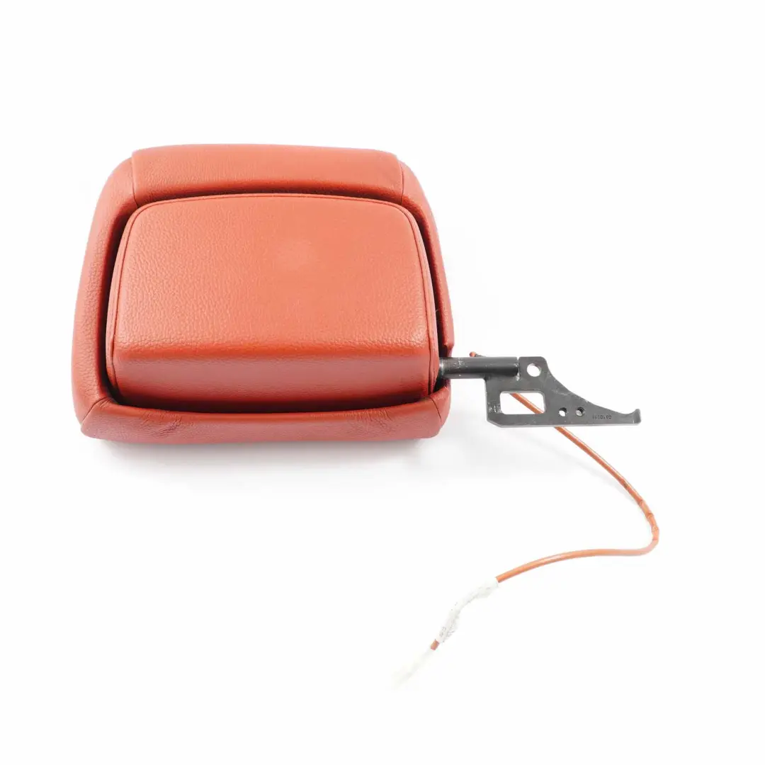 BMW E93 Seat Headrest Front Convertible Right Seat O/S Leather Coral Red - SKU 7259368 - Part number 7259368