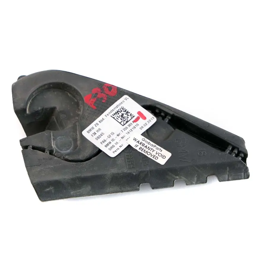 Seal Corner Moulding Interior Left Gasket to BMW 3 Series F30 F31 F80 M3 with Part number 7259383 BMW 3 Series F30 F31 F80 M3 Seal Corner Moulding Interior Left Gasket - SKU 7259383-1 - Part number 7259383