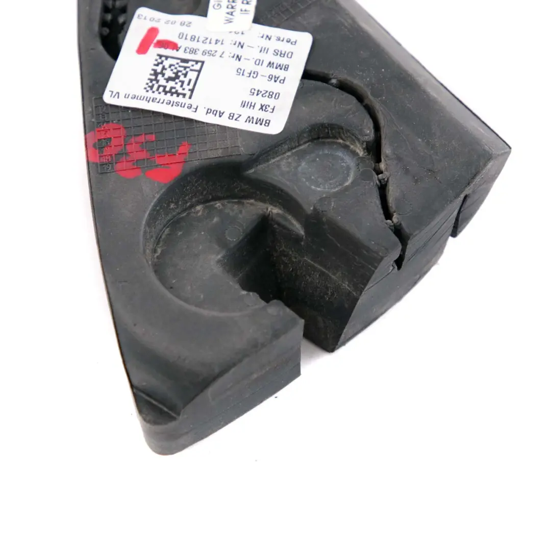 Seal Corner Moulding Interior Left Gasket to BMW 3 Series F30 F31 F80 M3 with Part number 7259383 BMW 3 Series F30 F31 F80 M3 Seal Corner Moulding Interior Left Gasket - SKU 7259383-1 - Part number 7259383