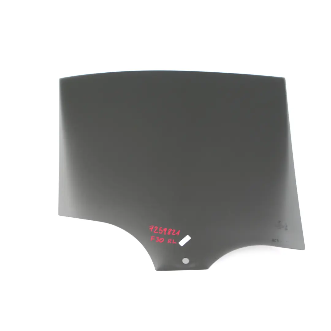  Cristal BMW F30 F80 M3 Trasero Izquierdo Puerta Lado Negro SSG Panel AS3 - SKU 7259821 - Número de pieza 7259821