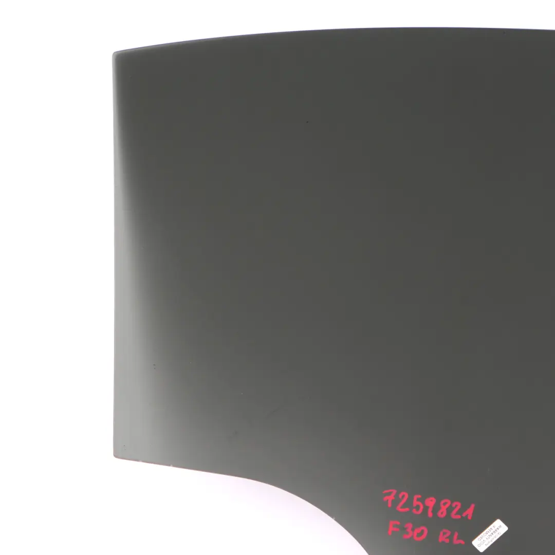  Cristal BMW F30 F80 M3 Trasero Izquierdo Puerta Lado Negro SSG Panel AS3 - SKU 7259821 - Número de pieza 7259821
