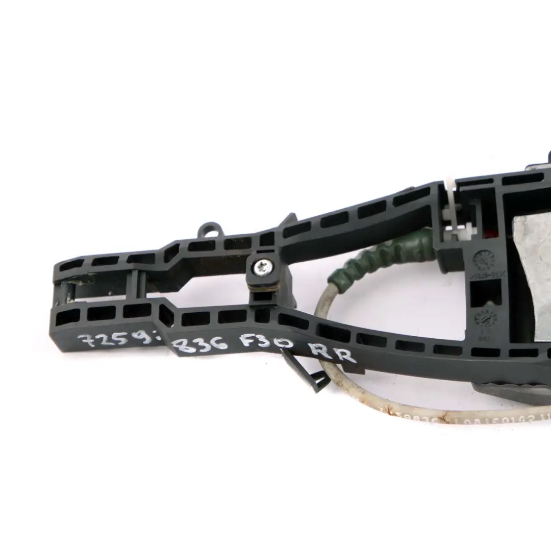 BMW F30 F80 M3 Asidero Puerta Trasero Derecho Agarre Exterior Soporte - SKU 7259836-1 - Número de pieza 7259836