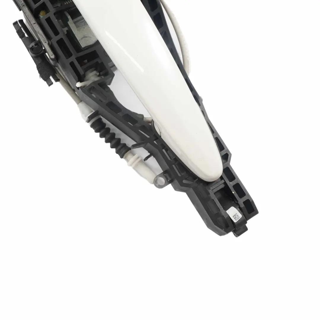 Tirador de puerta BMW F30 trasero derecho exterior Alpinweiss Alpine blanco 300 para  con número de pieza 7259836  Tirador de puerta BMW F30 trasero derecho exterior Alpinweiss Alpine blanco 300 - SKU 7259836-AW3 - Número de pieza 7259836