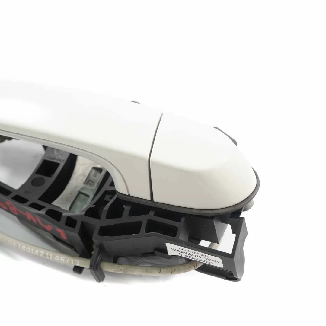  Poignée de porte BMW F30 arrière droite extérieure Alpinweiss Alpine White 300 - SKU 7259836-AW3 - Numéro de pièce 7259836