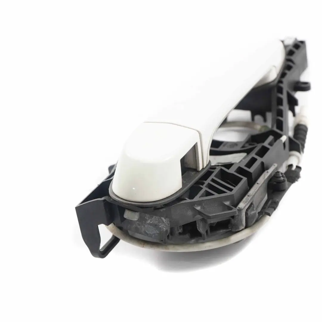  Poignée de porte BMW F30 arrière droite extérieure Alpinweiss Alpine White 300 - SKU 7259836-AW3 - Numéro de pièce 7259836
