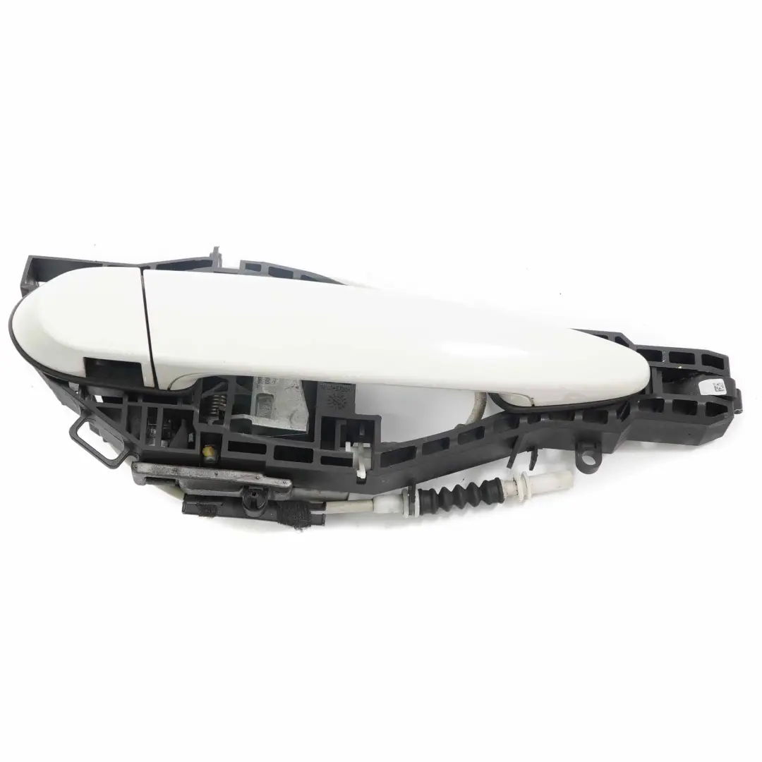 Tirador de puerta BMW F30 trasero derecho exterior Alpinweiss Alpine blanco 300 para  con número de pieza 7259836  Tirador de puerta BMW F30 trasero derecho exterior Alpinweiss Alpine blanco 300 - SKU 7259836-AW3 - Número de pieza 7259836