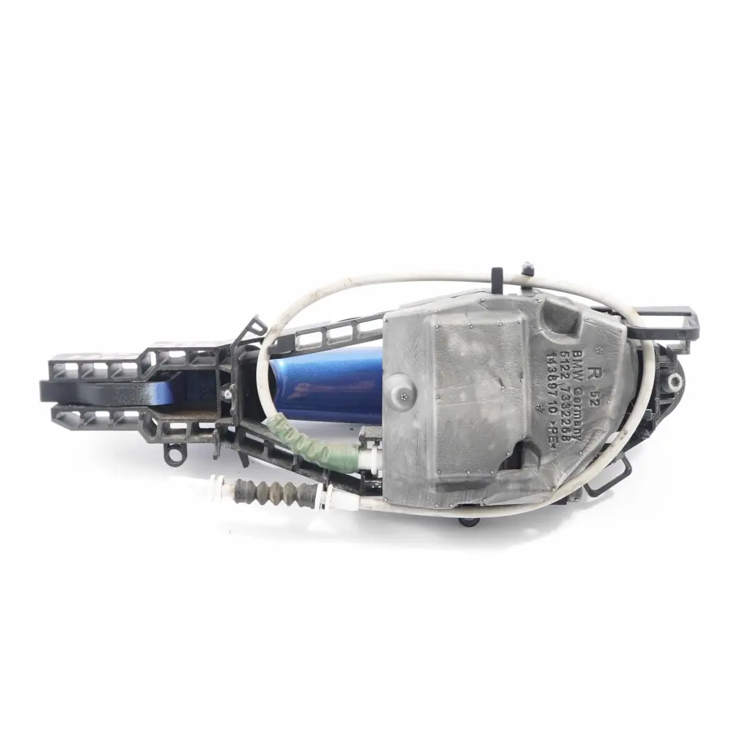  Door Handle BMW F30 F31 Grab Rear Right Outside O/S Estoril Blue Metallic - B45 - SKU 7259836-EB1 - Part number 7259836