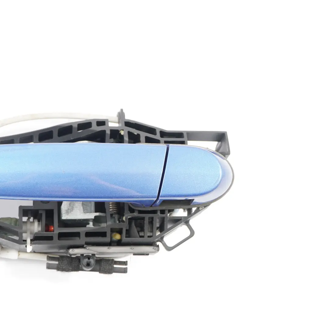  Tür griff BMW F30 F31 Griff hinten links außen Estoril Blau Metallic - B45 - SKU 7259836-EB - Teilenummer 7259836