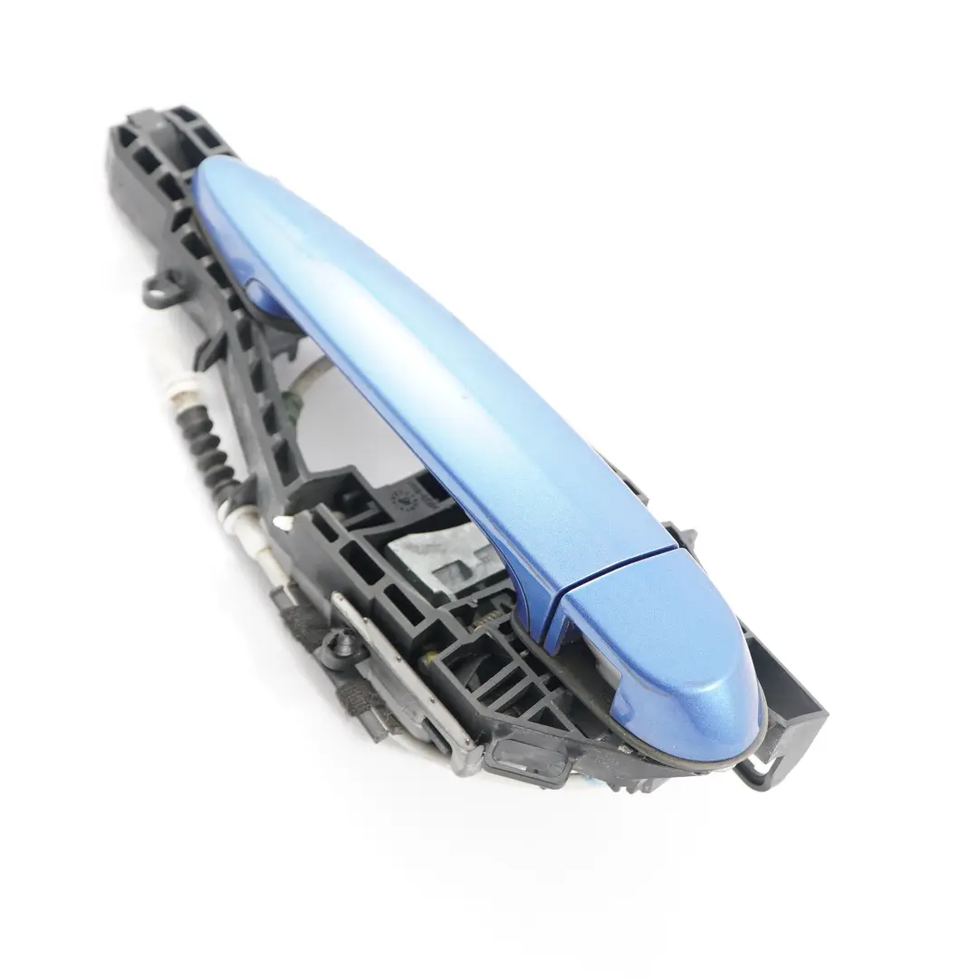  Tür griff BMW F30 F31 Griff hinten links außen Estoril Blau Metallic - B45 - SKU 7259836-EB - Teilenummer 7259836