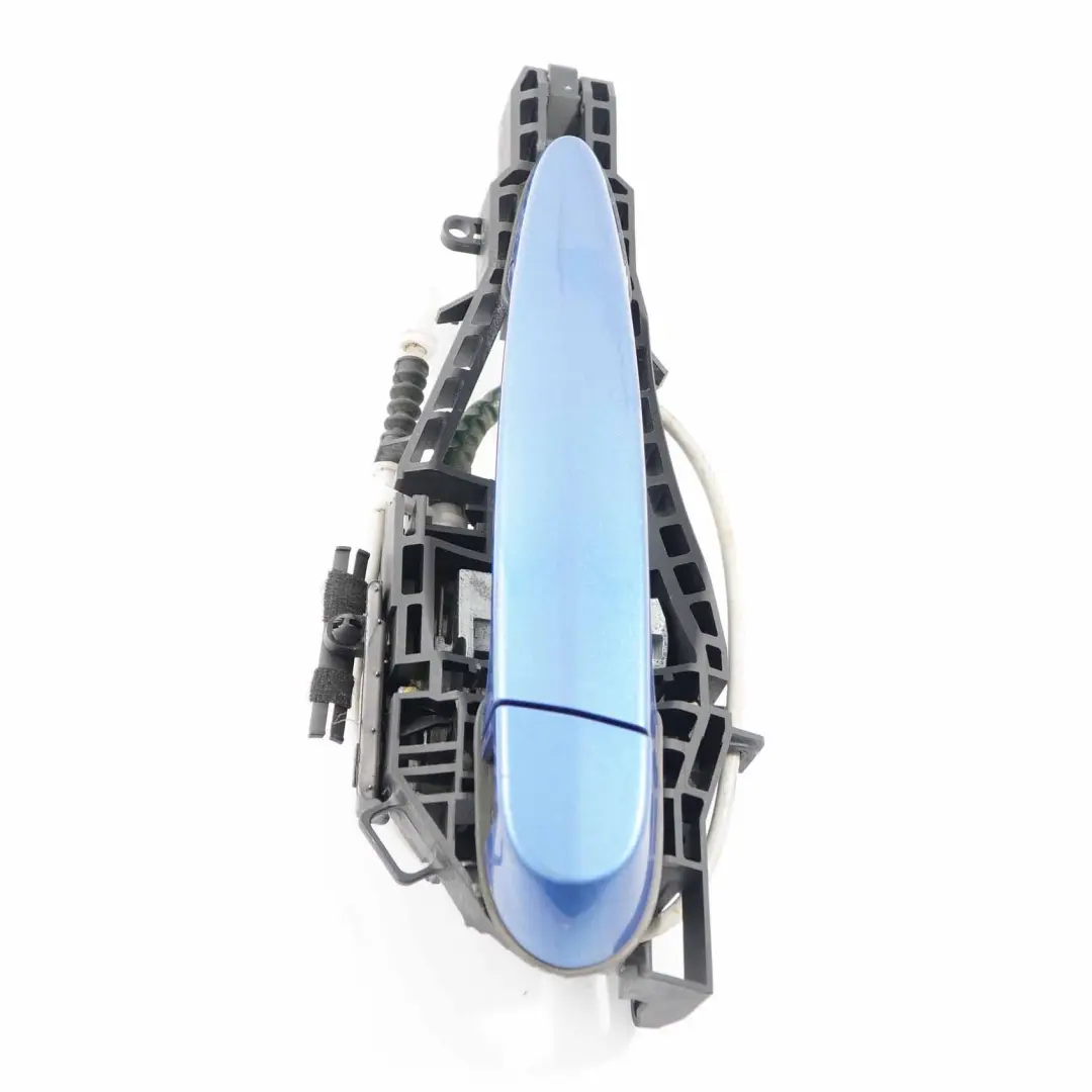  Tür griff BMW F30 F31 Griff hinten links außen Estoril Blau Metallic - B45 - SKU 7259836-EB - Teilenummer 7259836