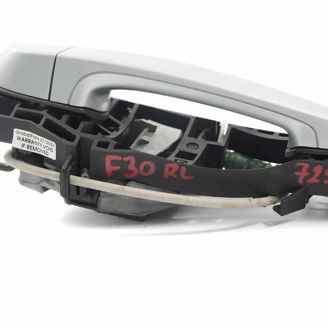  Maniglia porta BMW F30 F31 posteriore sinistra esterna Glacier Argento A83 - SKU 7259836-GSB1 - Numero di parte 7259836