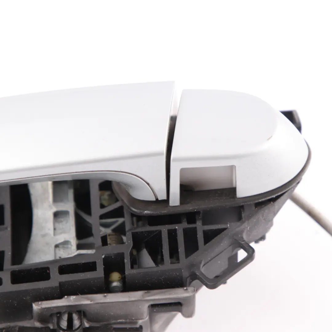  Door Grab Handle BMW F30 F31 Rear Left Outside N/S Glacier Silver Metallic A83 - SKU 7259836-GSB - Part number 7259836