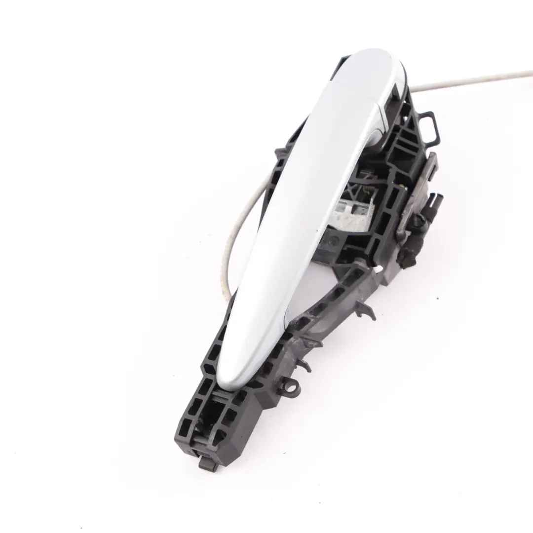  Door Grab Handle BMW F30 F31 Rear Left Outside N/S Glacier Silver Metallic A83 - SKU 7259836-GSB - Part number 7259836