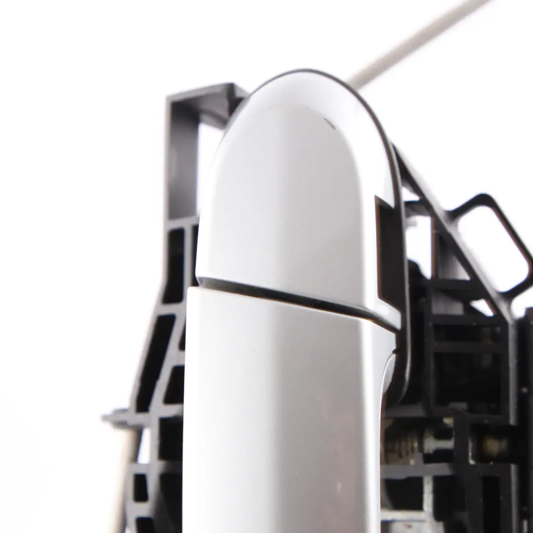  Door Grab Handle BMW F30 F31 Rear Left Outside N/S Glacier Silver Metallic A83 - SKU 7259836-GSB - Part number 7259836