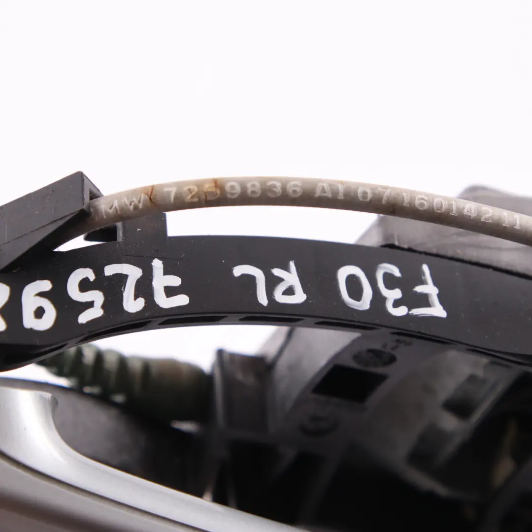 Door Grab Handle BMW F30 F31 Rear Left Outside N/S Glacier Silver Metallic A83 to with Part number 7259836 Door Grab Handle BMW F30 F31 Rear Left Outside N/S Glacier Silver Metallic A83 - SKU 7259836-GSB - Part number 7259836