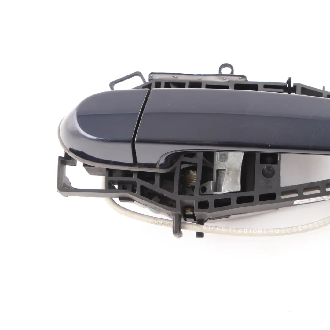Door Handle BMW F30 F31 Rear Left N/S Outside Grab Imperial Brillant Blue - A89 to with Part number 7259836 Door Handle BMW F30 F31 Rear Left N/S Outside Grab Imperial Brillant Blue - A89 - SKU 7259836-IBB1 - Part number 7259836