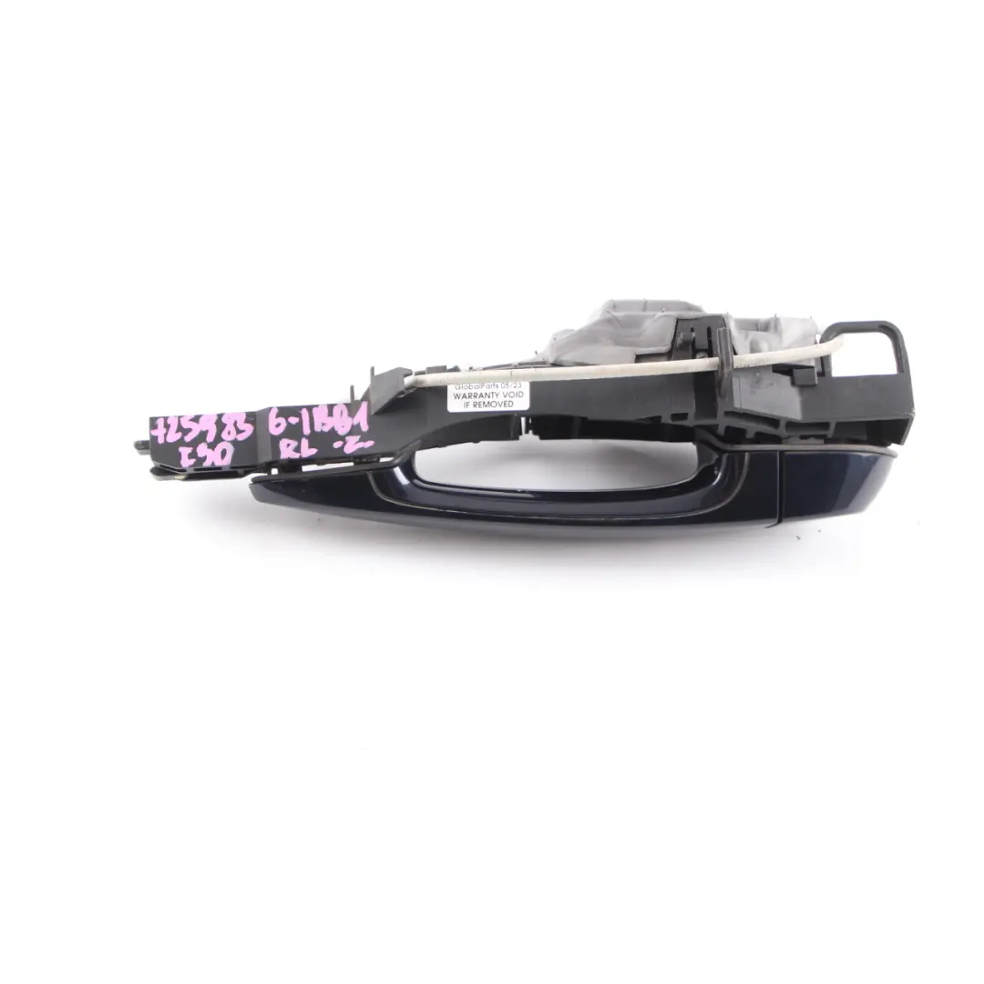  Door Handle BMW F30 F31 Rear Left N/S Outside Grab Imperial Brillant Blue - A89 - SKU 7259836-IBB1 - Part number 7259836