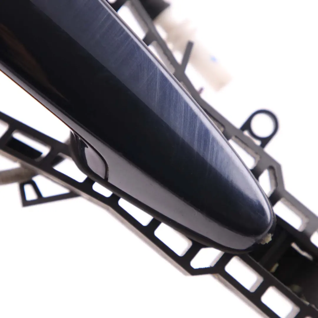 Left Outside Door Grab Handle N/S Imperial Blau Brillant Blue A89 to BMW 3 F31 Rear with Part number 7259836 BMW 3 F31 Rear Left Outside Door Grab Handle N/S Imperial Blau Brillant Blue A89 - SKU 7259836-IBB - Part number 7259836