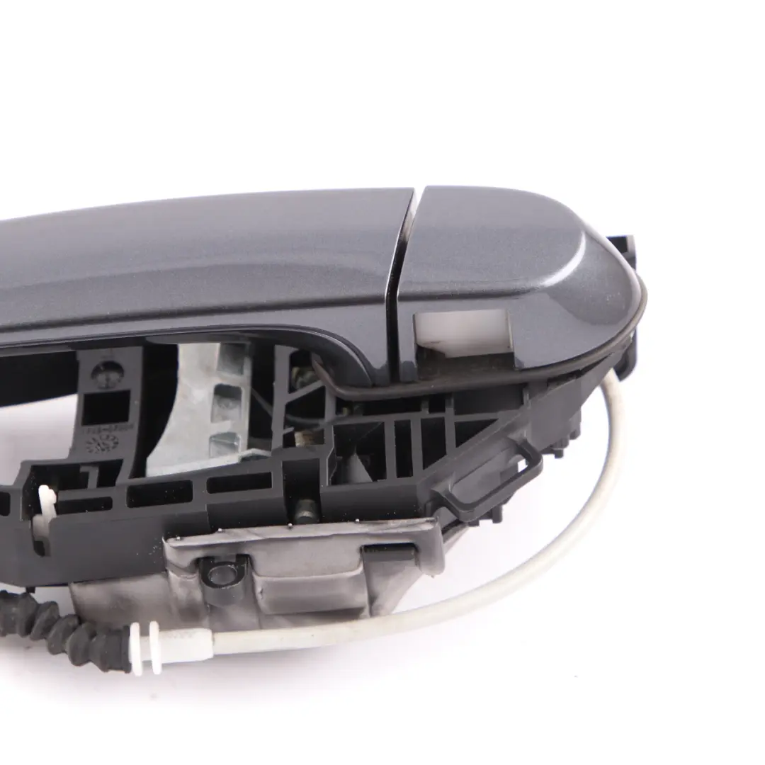 Door Grab Handle BMW F30 F31 Rear Left Outside N/S Mineralgrau Grey Metallic B39 to with Part number 7259836 Door Grab Handle BMW F30 F31 Rear Left Outside N/S Mineralgrau Grey Metallic B39 - SKU 7259836-MG - Part number 7259836