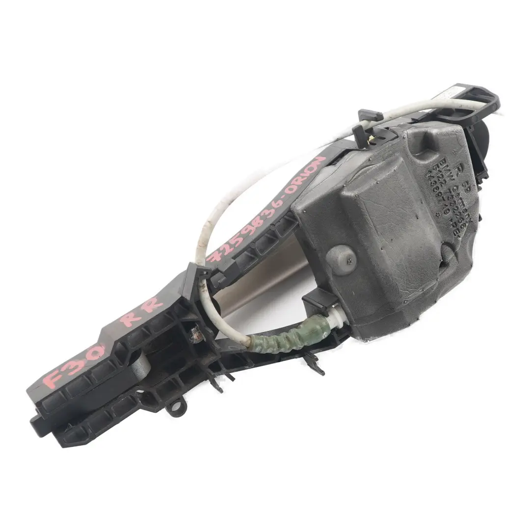  Tirador Puerta BMW F30 F31 Agarre Trasero Derecho Exterior Orion Plata A92 - SKU 7259836-ORION - Número de pieza 7259836