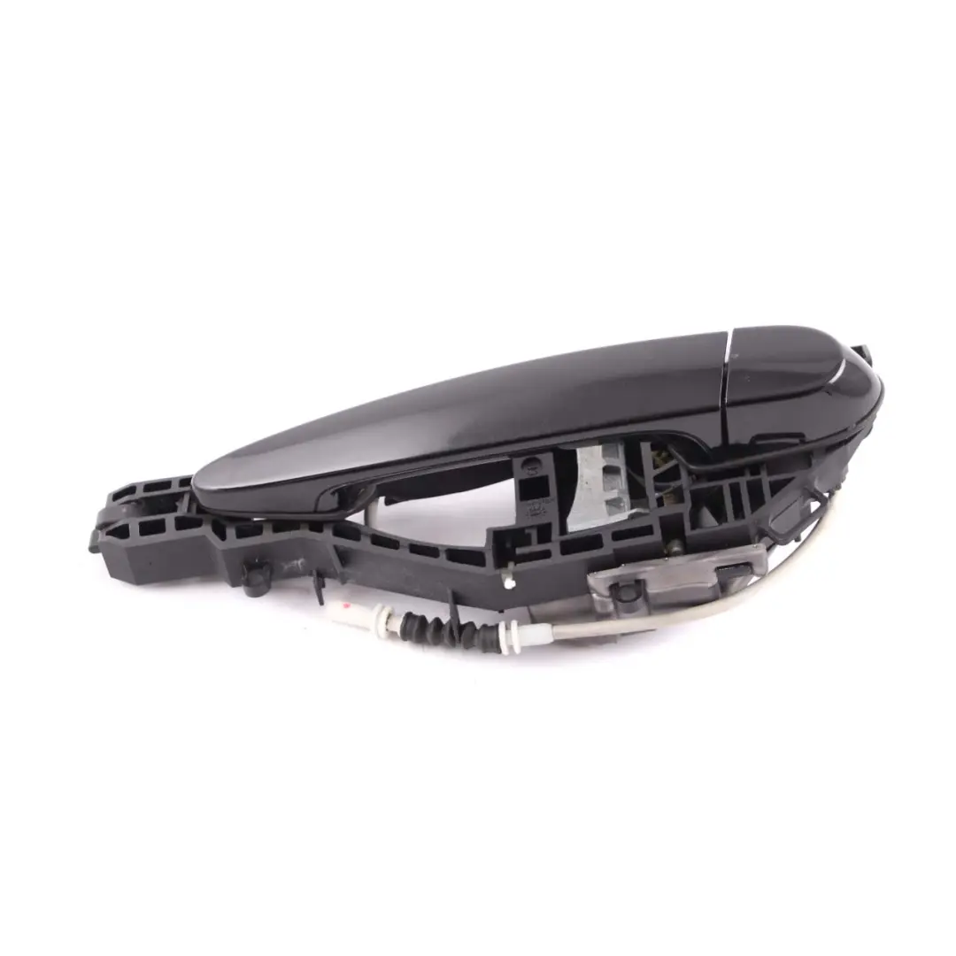  Door Grab Handle BMW F30 F31 Rear Left Outside N/S Schwarz 2 Black 668 - SKU 7259836-SCH - Part number 7259836