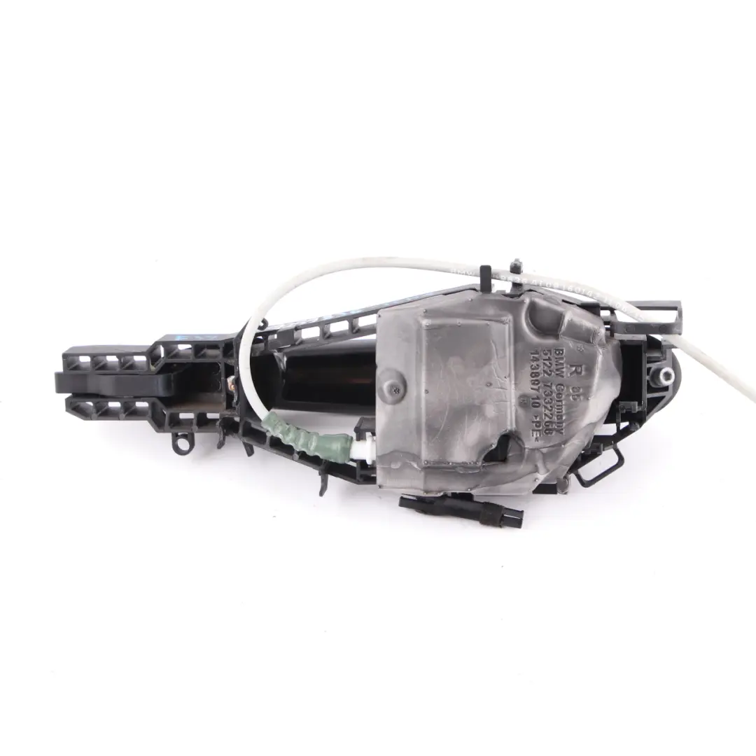  Door Grab Handle BMW F30 F31 1 Rear Left Outside N/S Schwarz 2 Black 668 - SKU 7259836-SCH1 - Part number 7259836