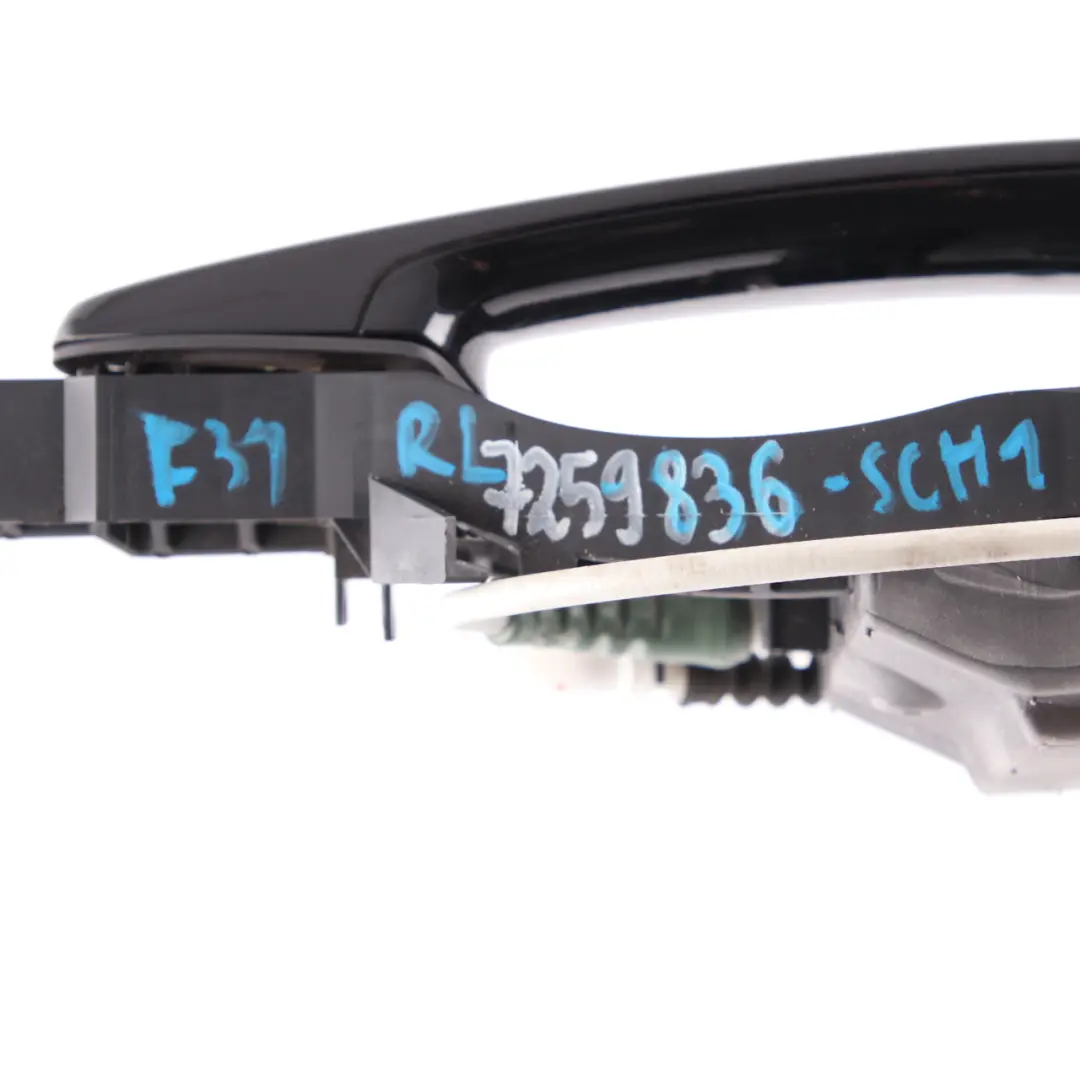  Door Grab Handle BMW F30 F31 1 Rear Left Outside N/S Schwarz 2 Black 668 - SKU 7259836-SCH1 - Part number 7259836