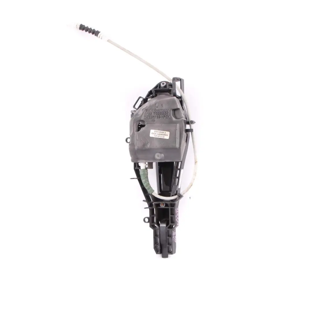  Door Grab Handle BMW F30 F31 Rear Left Outside N/S Schwarz 2 Black 668 - SKU 7259836-SCH - Part number 7259836