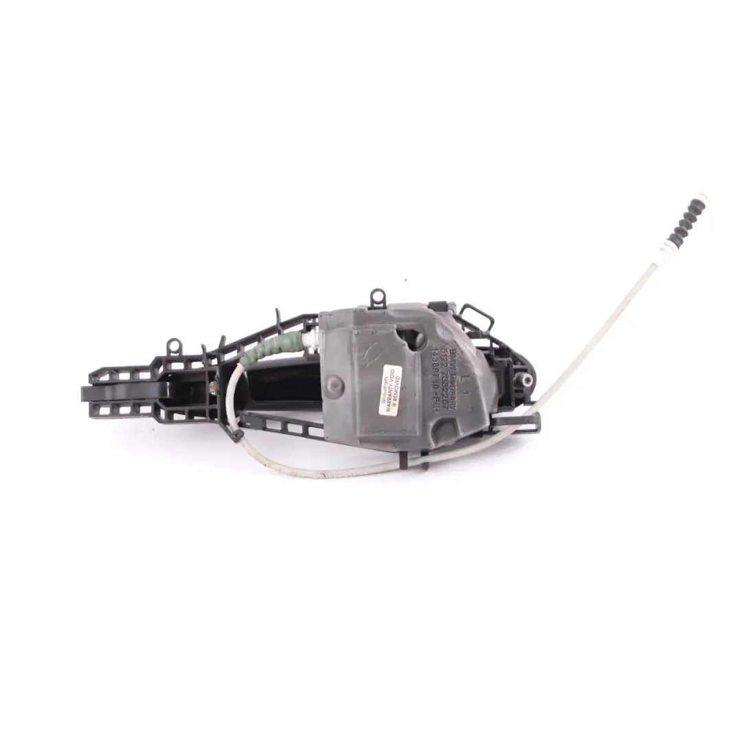  Door Grab Handle BMW F30 F31 Rear Left Outside N/S Schwarz 2 Black 668 - SKU 7259836-SCH - Part number 7259836