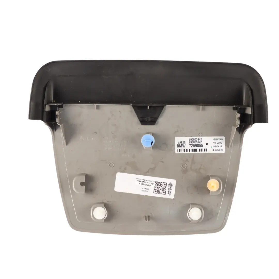 Brake Light Third Stop Lamp Stoplamp Cover Grey to BMW F30 Rear with Part number 7259855 BMW F30 Rear Brake Light Third Stop Lamp Stoplamp Cover Grey - SKU 7259855-1 - Part number 7259855