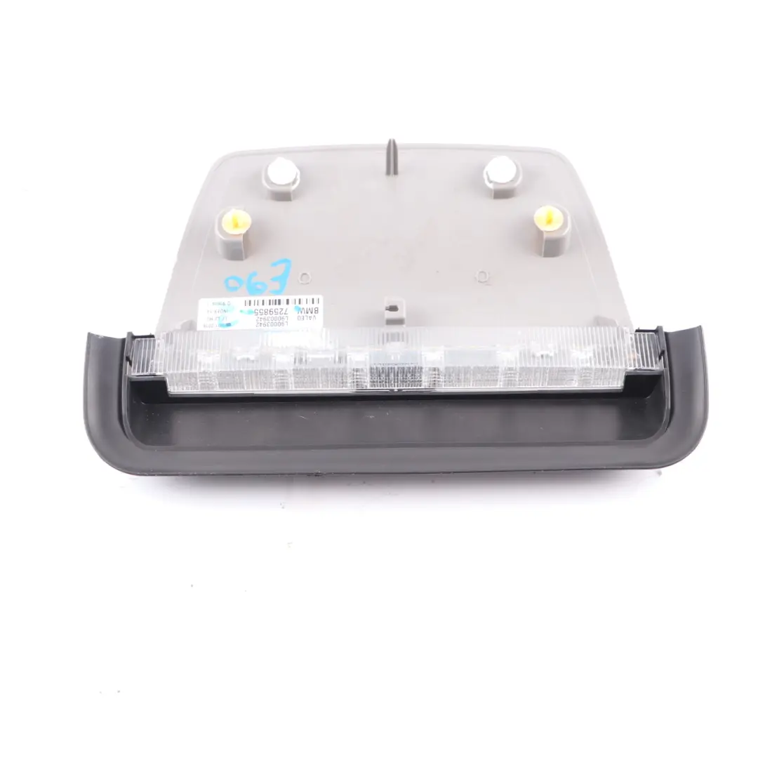 BMW F30 Feu De Freinage Arrière Troisième Feu Stop Couvercle Gris - SKU 7259855-2 - Numéro de pièce 7259855