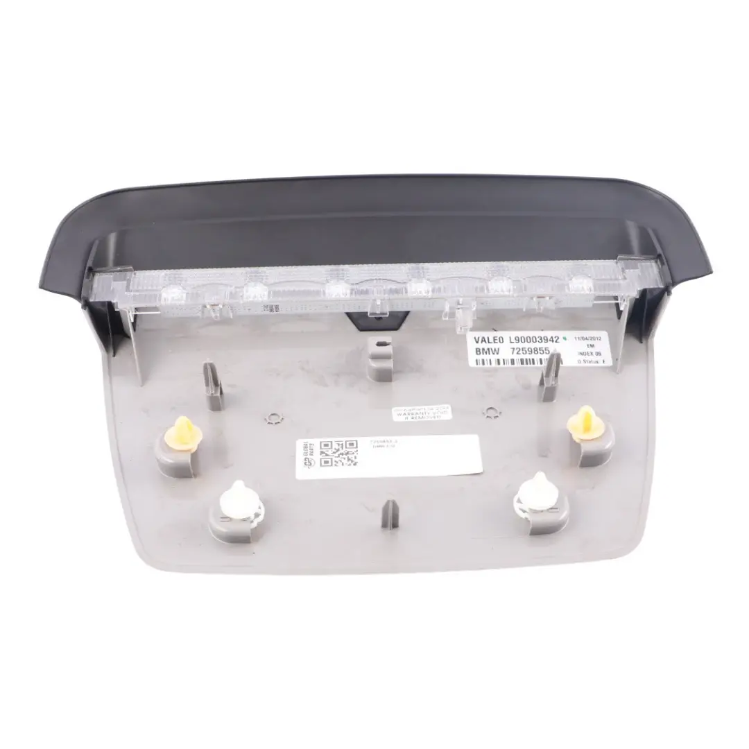 Luce Freno Posteriore Terzo Stop Coprifaro Grigio per BMW F30 con numero di parte 7259855 BMW F30 Luce Freno Posteriore Terzo Stop Coprifaro Grigio - SKU 7259855-3 - Numero di parte 7259855