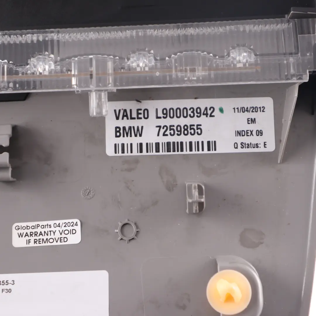 Luce Freno Posteriore Terzo Stop Coprifaro Grigio per BMW F30 con numero di parte 7259855 BMW F30 Luce Freno Posteriore Terzo Stop Coprifaro Grigio - SKU 7259855-3 - Numero di parte 7259855