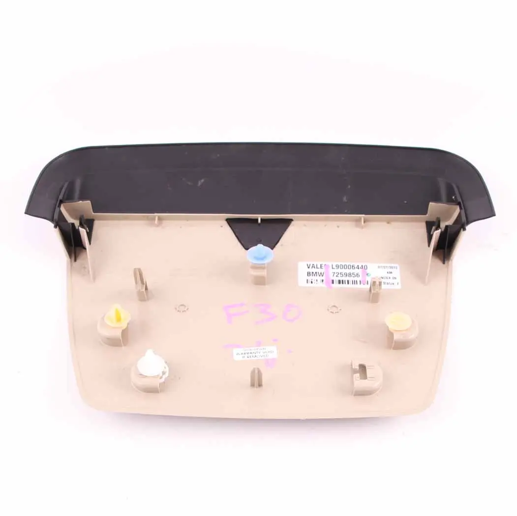 Feu Freinage Arrière Troisième Feu Arrêt Couvercle Oyster pour BMW F30 à propos du numéro de pièce 7259856 BMW F30 Feu Freinage Arrière Troisième Feu Arrêt Couvercle Oyster - SKU 7259856 - Numéro de pièce 7259856