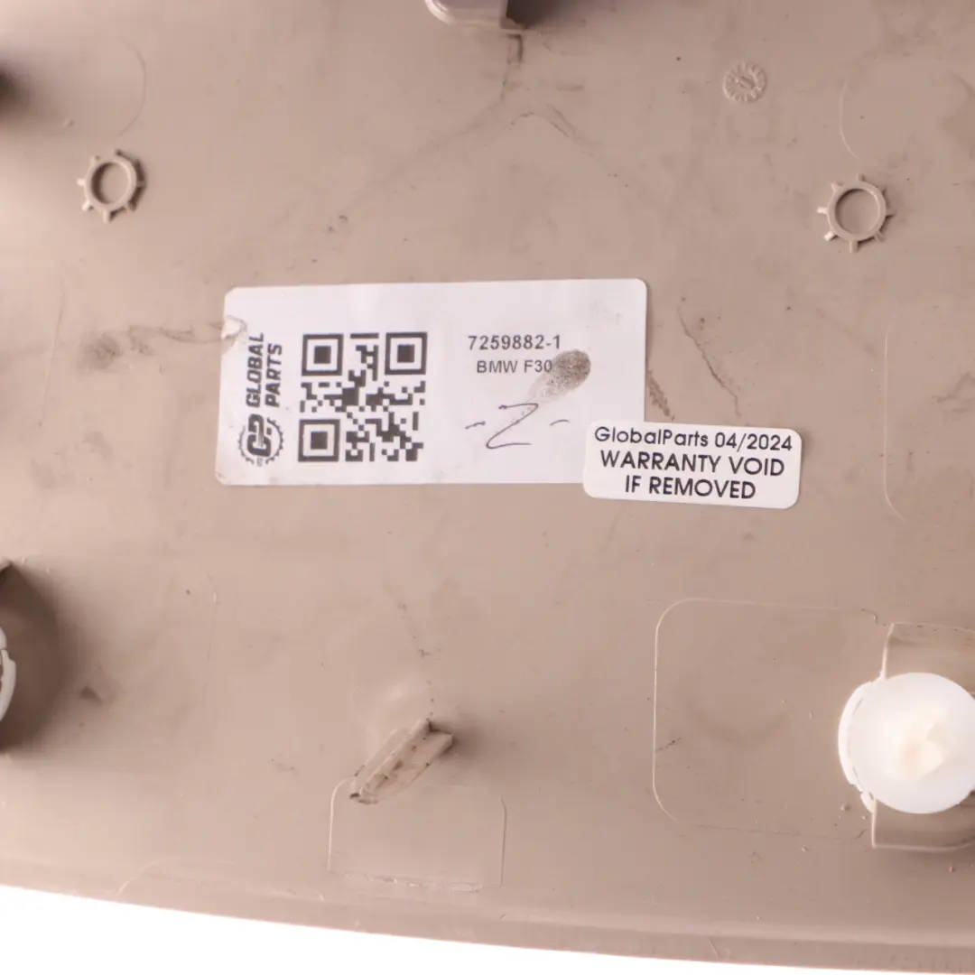 Brake Light BMW F30 Sedan Rear Top Interior Brake Third Stop Lamp Oyster to with Part number 7259882 Brake Light BMW F30 Sedan Rear Top Interior Brake Third Stop Lamp Oyster - SKU 7259882-1 - Part number 7259882