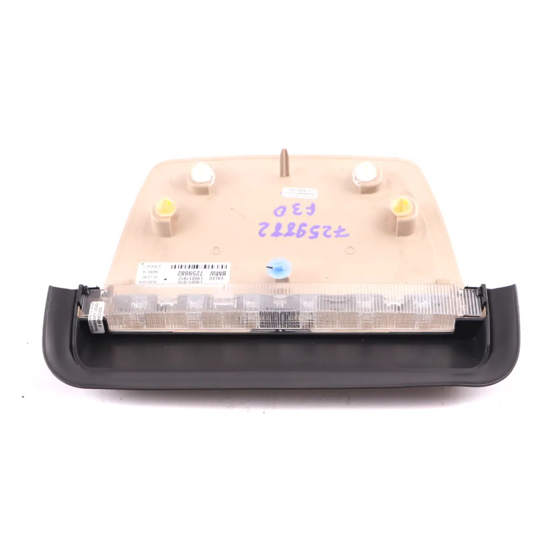  Brake Light BMW F30 Sedan Rear Top Interior Brake Third Stop Lamp Oyster - SKU 7259882 - Part number 7259882