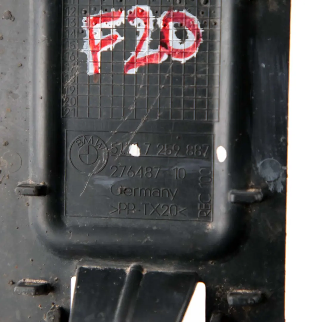 Osłona Zaślepka Nadkola do BMW F20 F21 F30 F31 F32 o numerze 7259887 BMW F20 F21 F30 F31 F32 Osłona Zaślepka Nadkola - SKU 7259887 - Numer Części 7259887