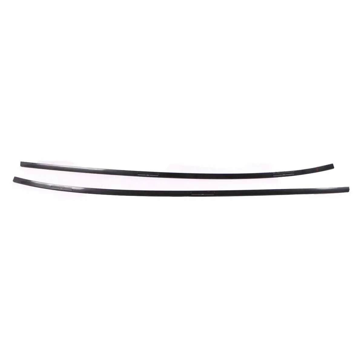 Dachreling Trim BMW F07 GT Links Rechts Zierleiste Set Schwarz Saphir 475