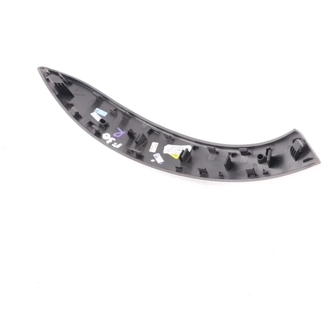 BMW F30 F31 F32 Osłona Uchwytu Drzwi Szczotkowane Aluminium - SKU 7260082 - Numer Części 7260082